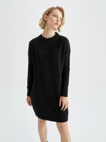 Платье мини DeFacto модель W5285AZ-BK27 Фото