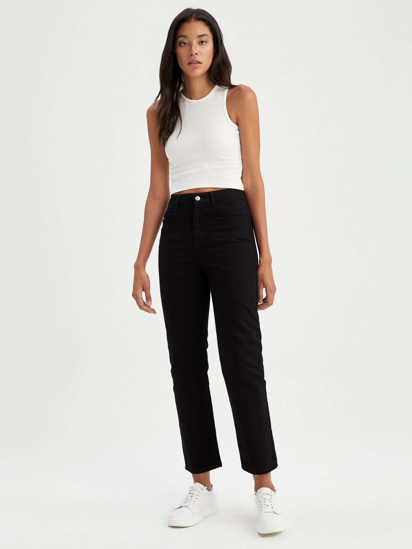 Прямые джинсы DeFacto модель T5617AZ-BK81 Фото