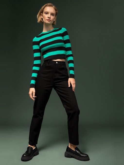 Прямые джинсы DeFacto модель T5617AZ-BK81 Фото