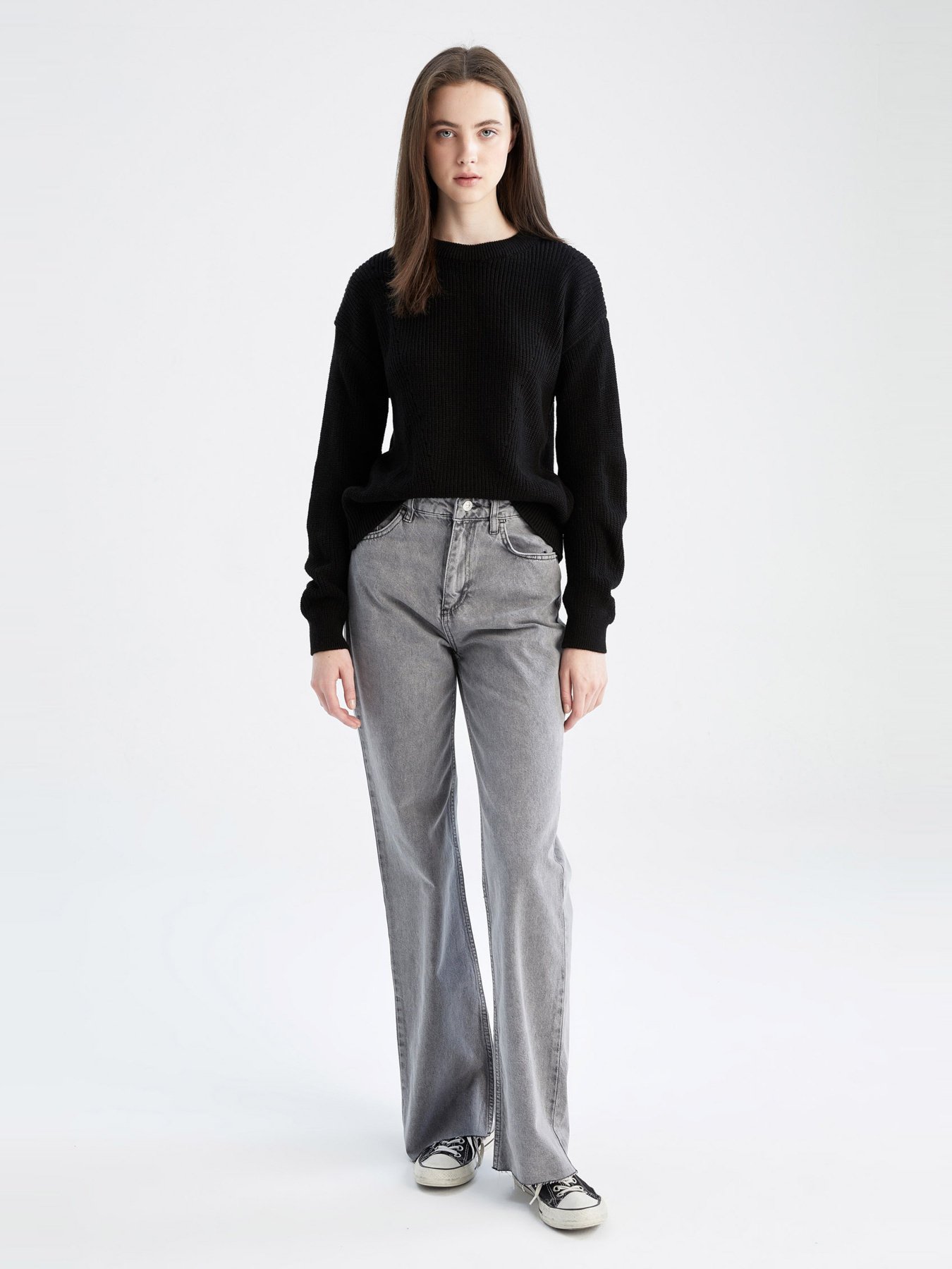 Джемпер DeFacto модель H6905AZ-BK27 Фото