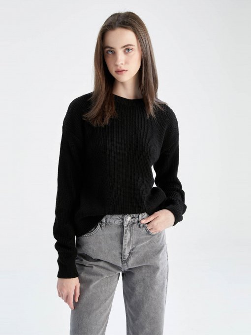 Джемпер DeFacto модель H6905AZ-BK27 Фото