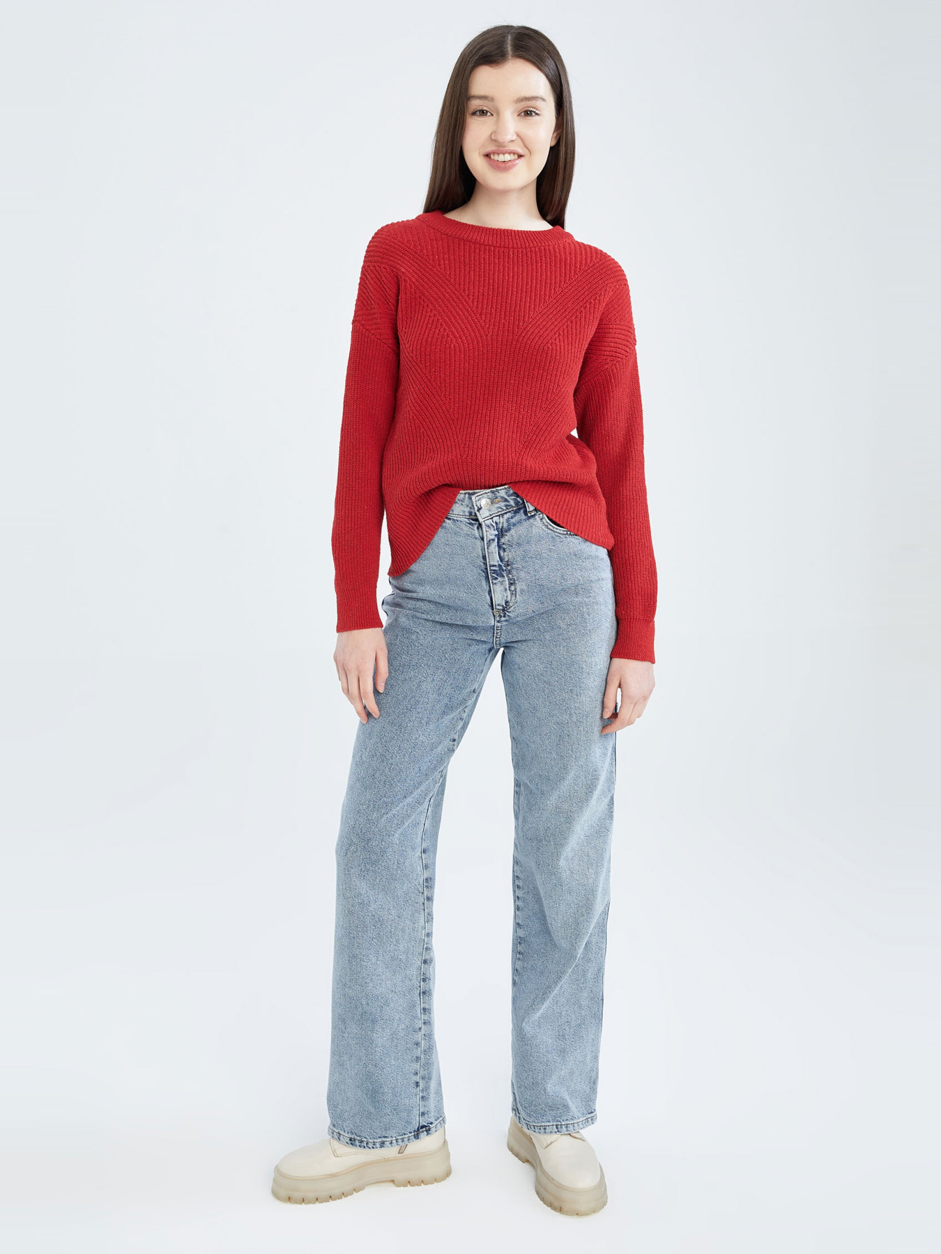 Джемпер DeFacto модель H6905AZ-BR210 Фото