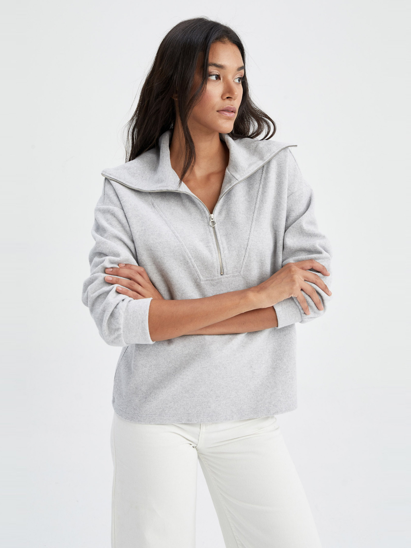 Свитшот DeFacto модель V5688AZ-GR210 Фото