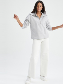 Свитшот DeFacto модель V5688AZ-GR210 Фото