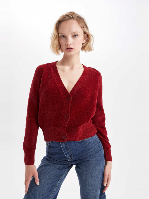 Кардиган DeFacto Bordeaux модель R1343AZ-BR215 Фото