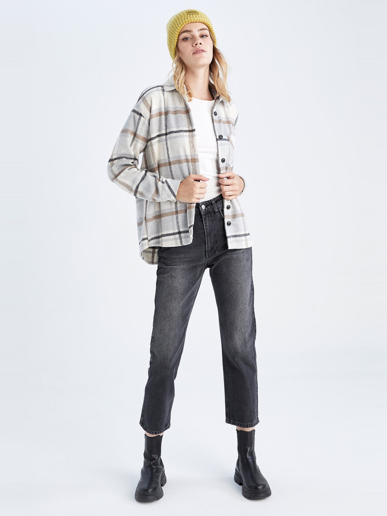 Сорочка DeFacto модель R9750AZ-GR91 Фото