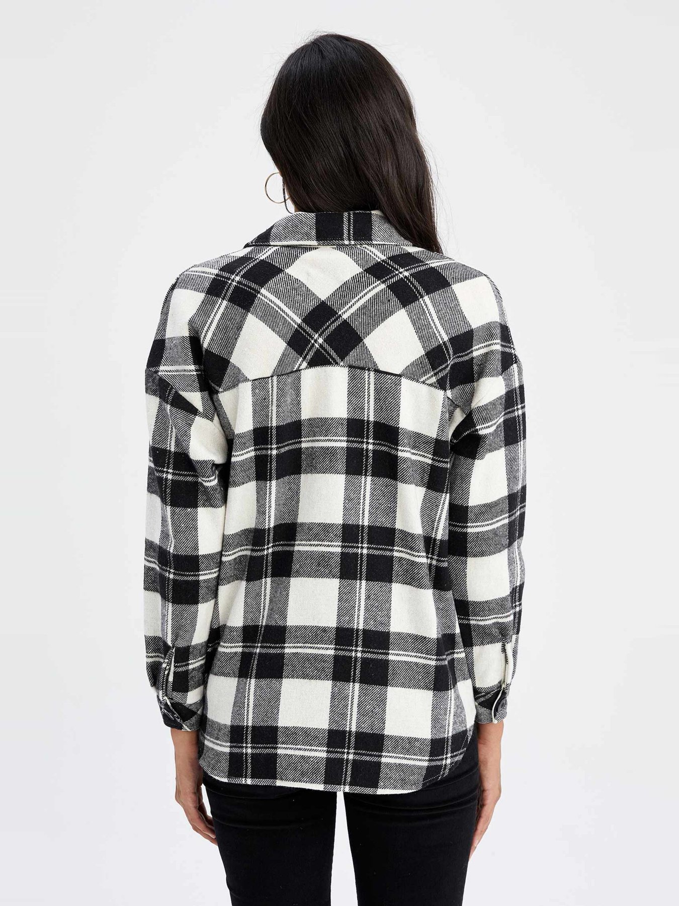 Сорочка повсякденна DeFacto модель S0420AZ-BK27 Фото