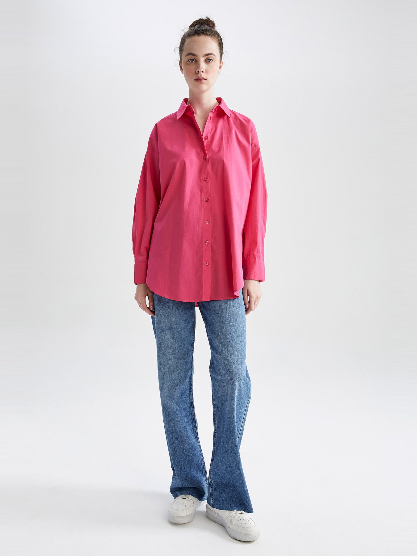 Сорочка повсякденна DeFacto модель T5494AZ-PN214 Фото