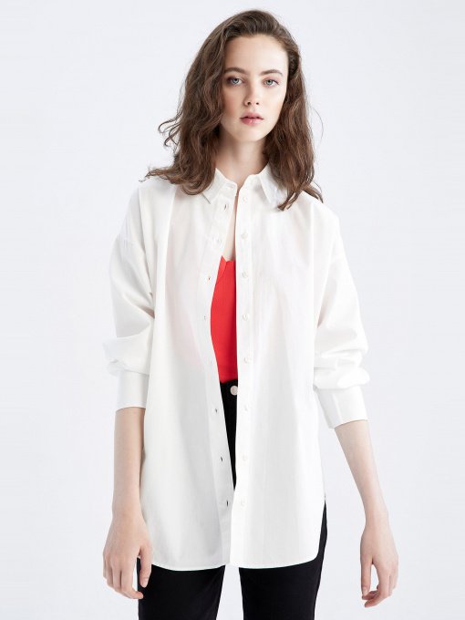 Рубашка повседневная DeFacto модель T5494AZ-WT32 Фото