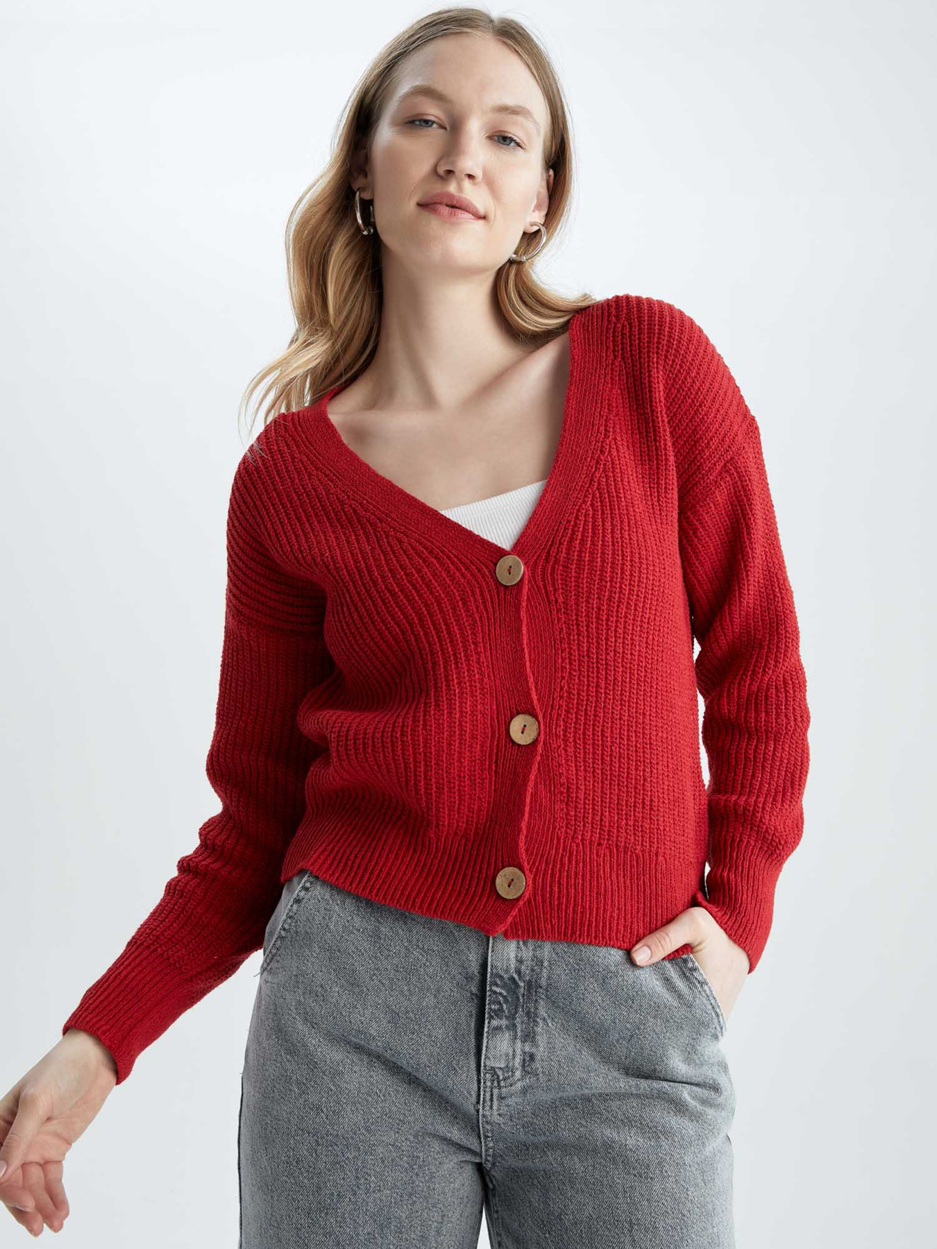Кардиган DeFacto модель U5417AZ-RD117 Фото