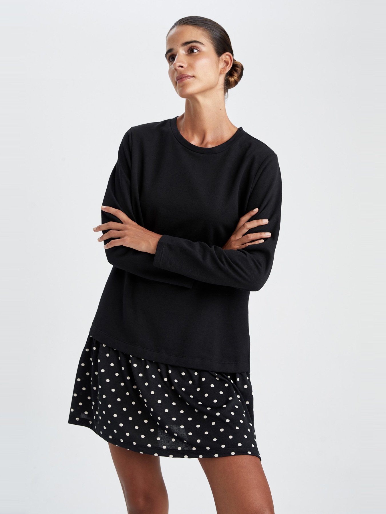 Сукня міні DeFacto модель V6609AZ-BK22 Фото