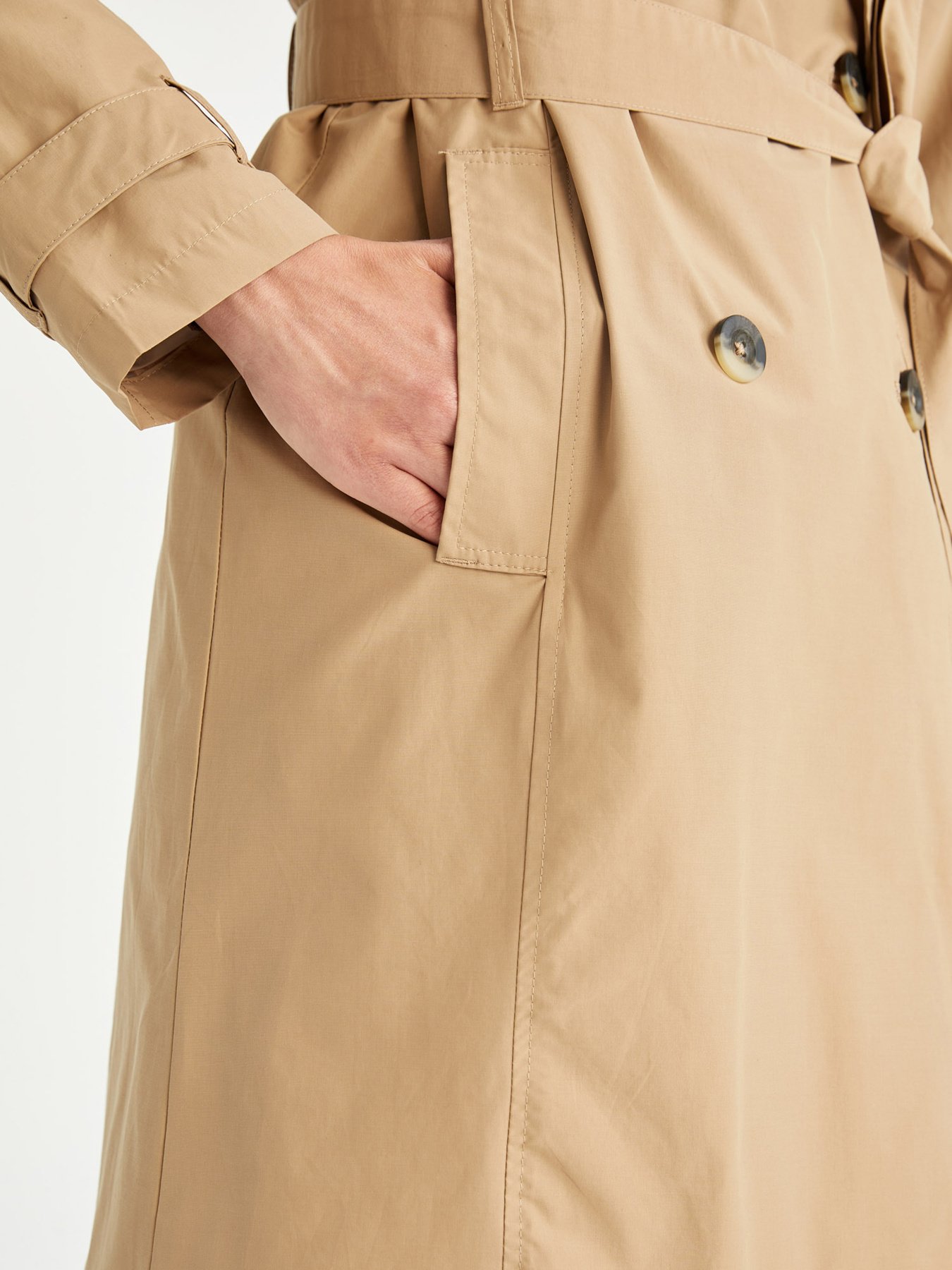 Тренч DeFacto Модель W6672AZ-BG414 Фото