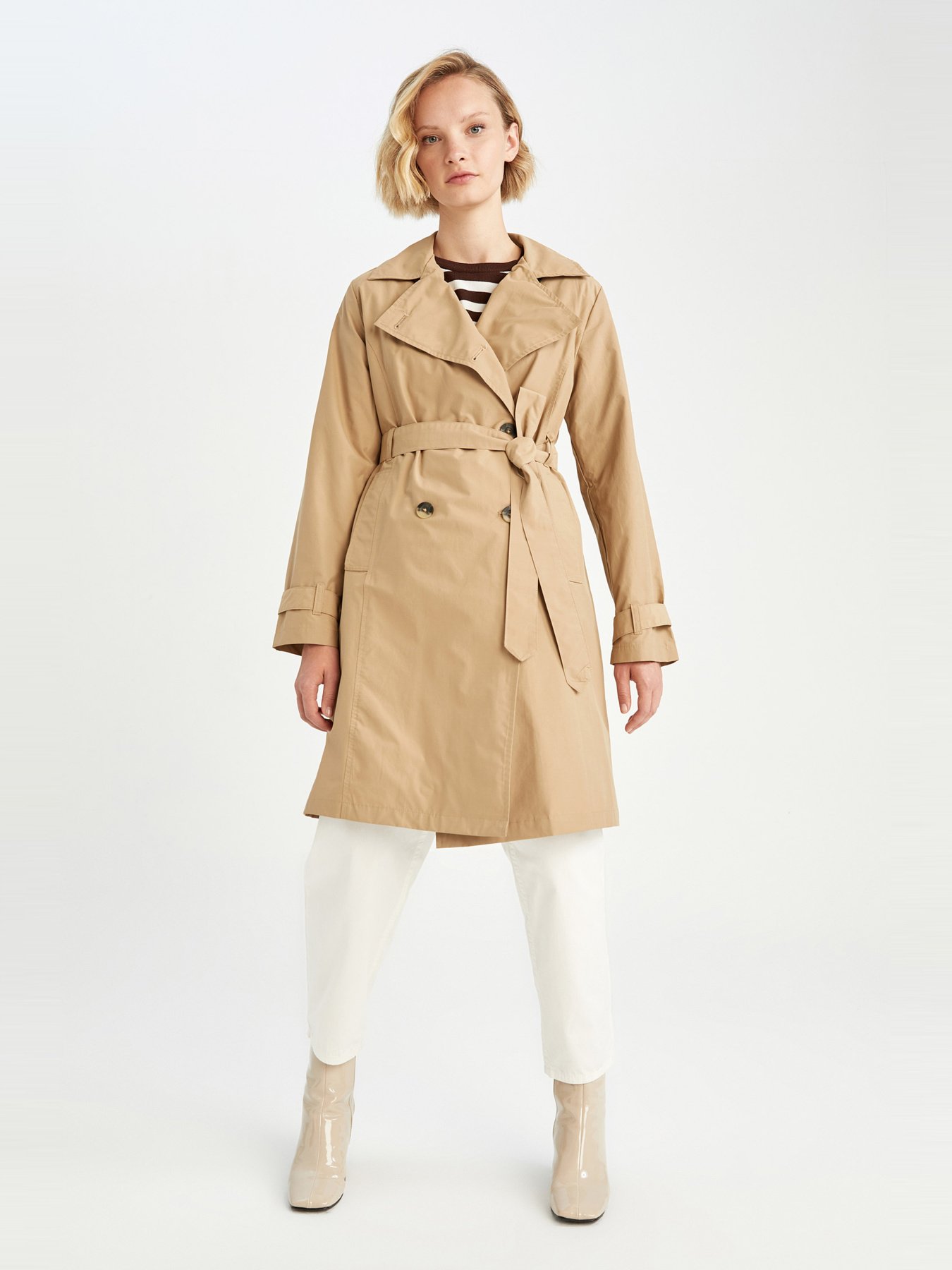 Тренч DeFacto модель W6672AZ-BG414 Фото