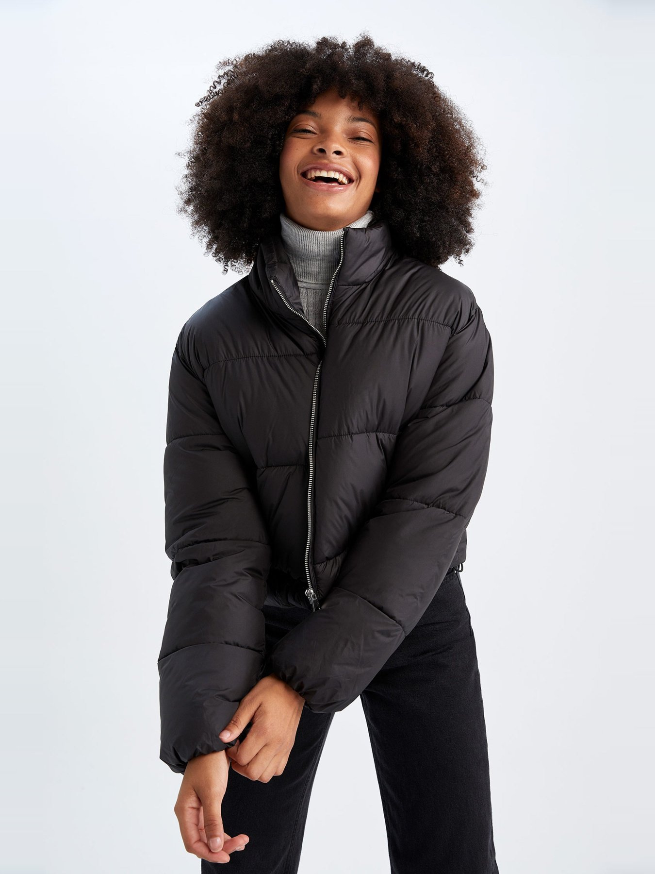 Демісезонна куртка DeFacto модель X4598AZ-BK27 Фото