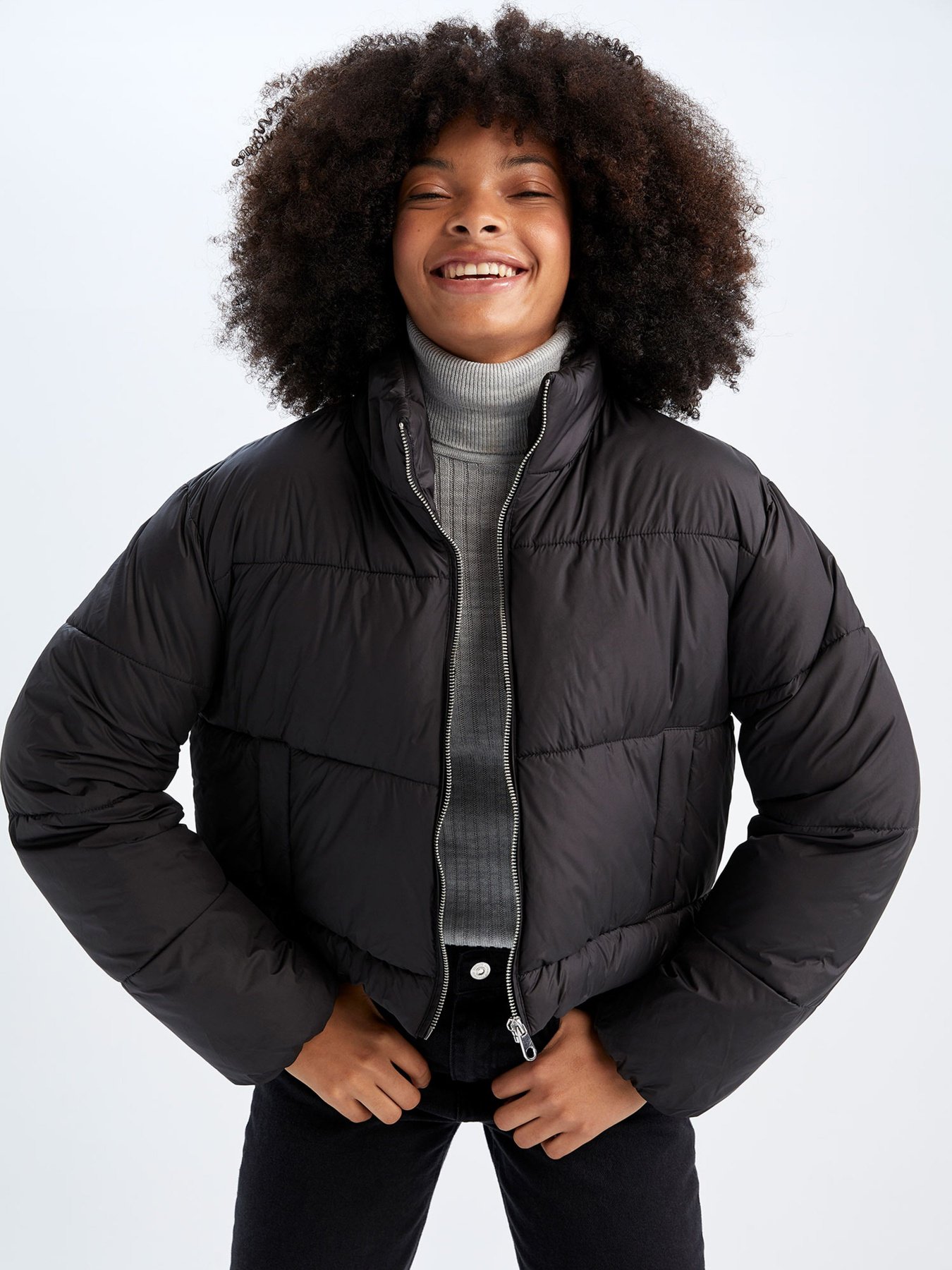 Демісезонна куртка DeFacto модель X4598AZ-BK27 Фото