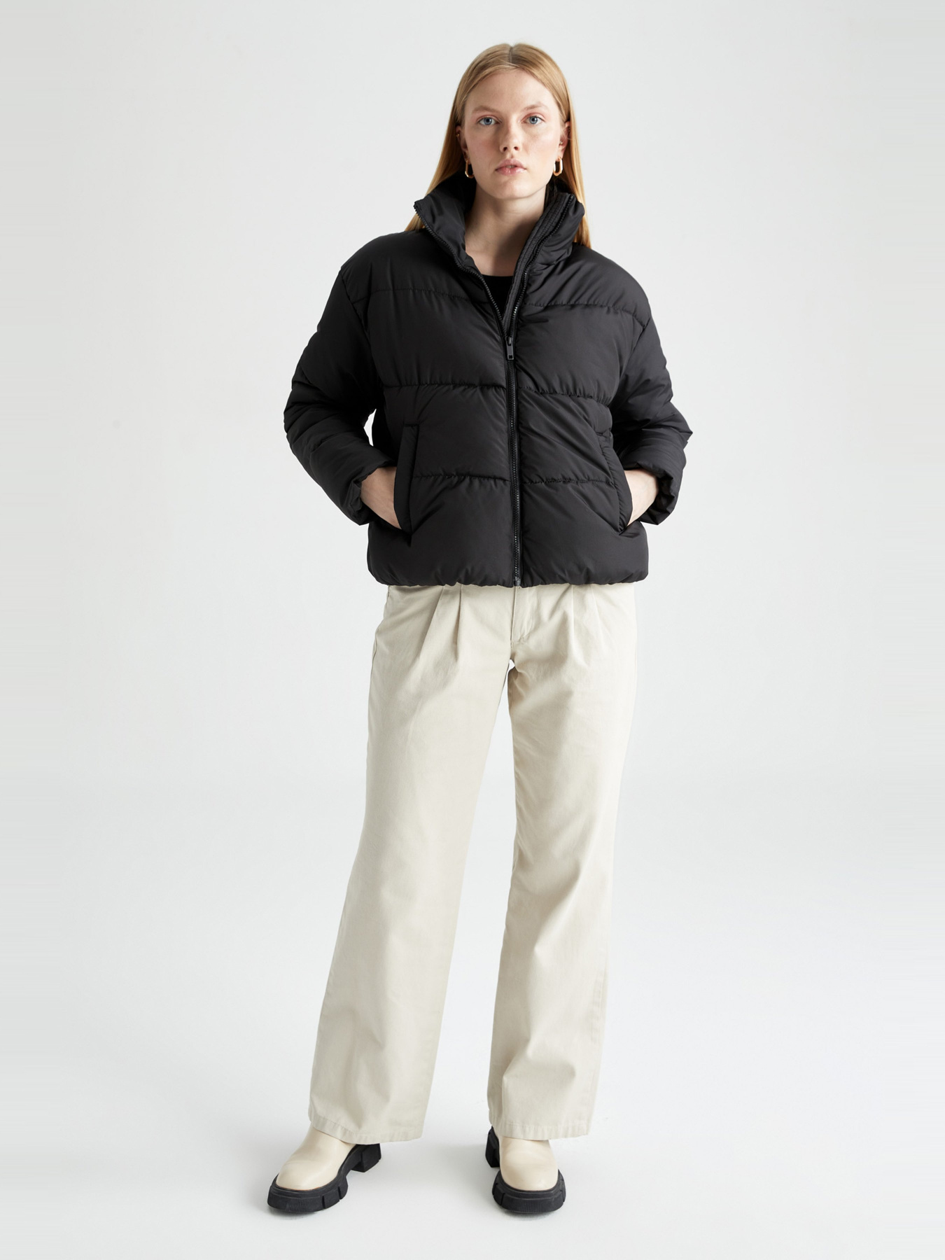 Демісезонна куртка DeFacto модель X7030AZ-BK27 Фото