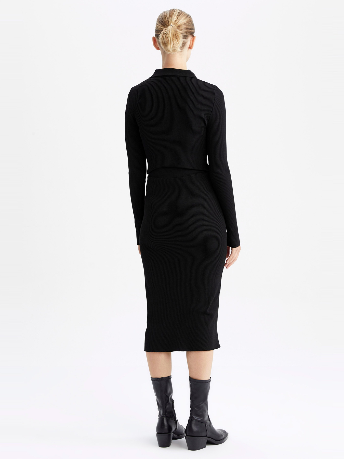 Спідниця міді DeFacto модель Y0500AZ-BK27 Фото