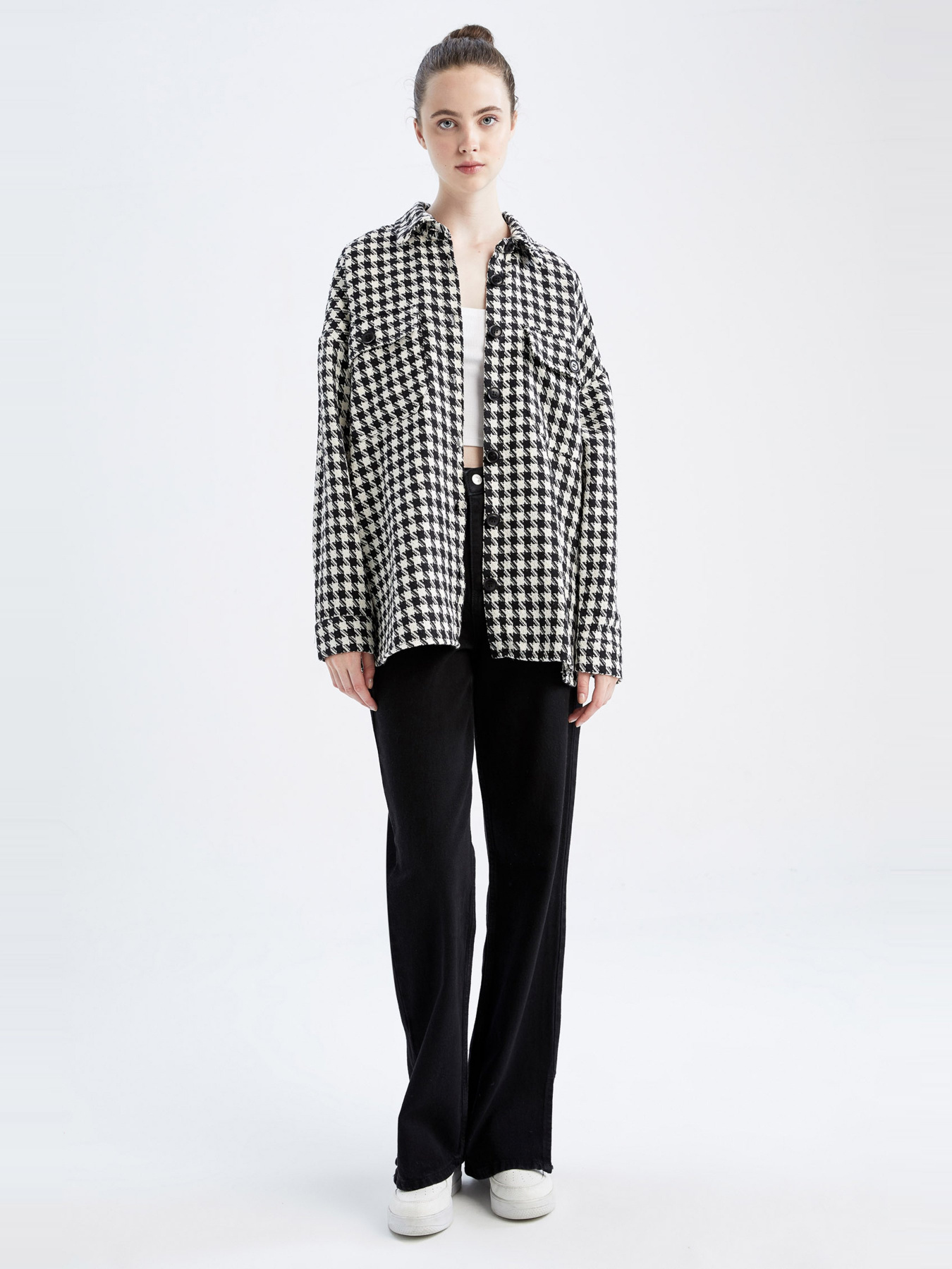 Куртка-рубашка DeFacto модель Y5440AZ-BK27 Фото