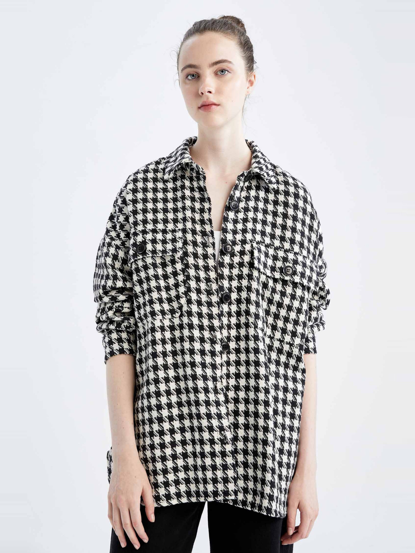 Куртка-рубашка DeFacto модель Y5440AZ-BK27 Фото