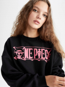 Свитшот DeFacto модель Y7554AZ-BK81 Фото