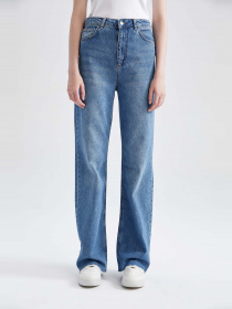 Широкі джинси DeFacto модель Y9497AZ-NM34 Фото