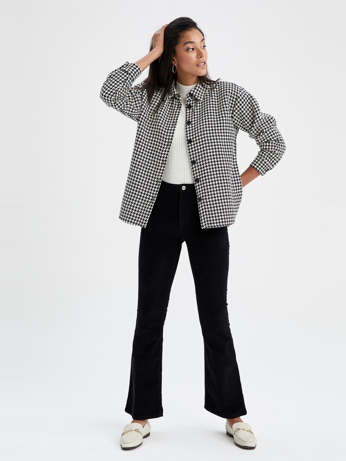 Куртка-рубашка DeFacto модель Z1194AZ-BK81 Фото