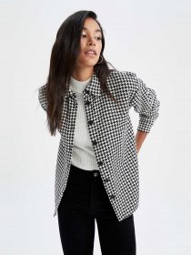 Куртка-сорочка DeFacto модель Z1194AZ-BK81 Фото