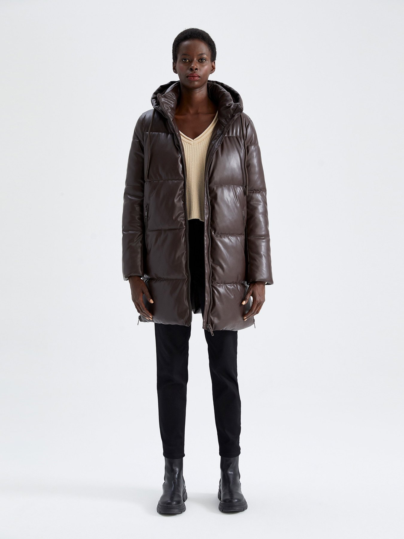 Зимова куртка DeFacto модель X5661AZ-BN278 Фото