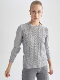 Джемпер DeFacto модель X5910AZ-GR77 Фото