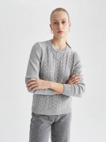 Джемпер DeFacto модель X5910AZ-GR77 Фото