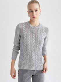 Джемпер DeFacto модель X5910AZ-GR77 Фото