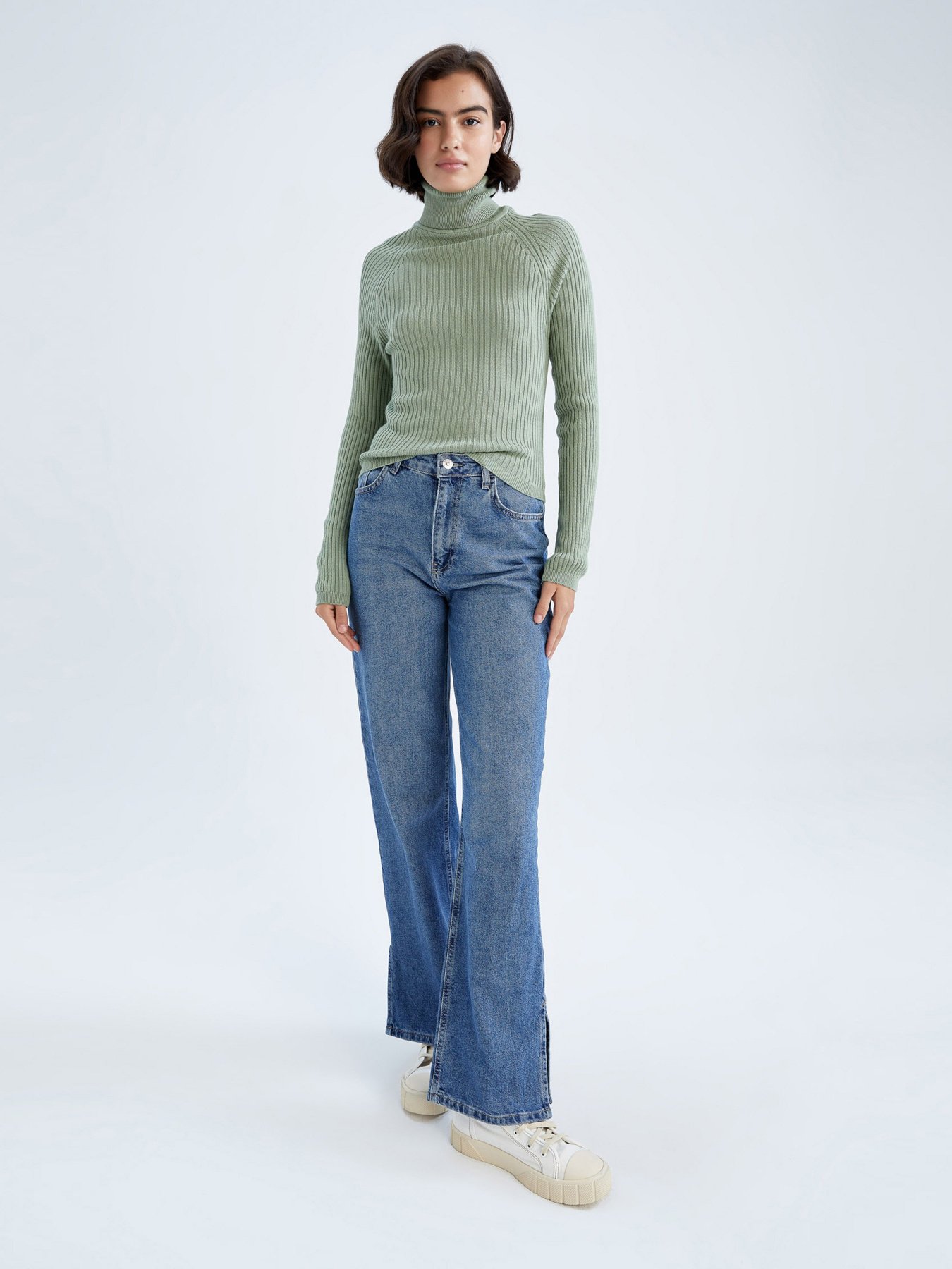 Водолазка DeFacto Модель X7912AZ-GN768 Фото