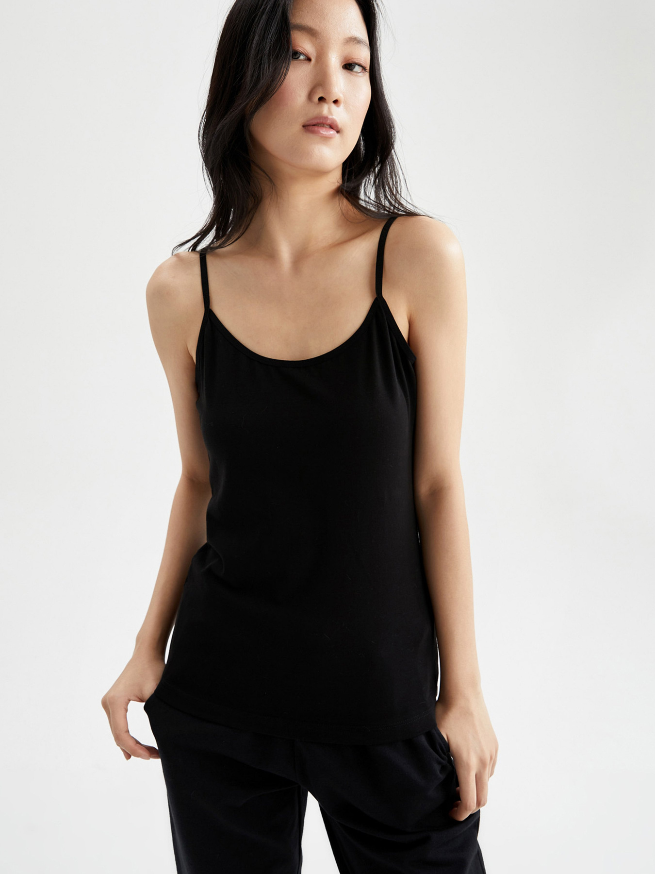 Майка для дому DeFacto модель M6858AZ-BK27 Майка для дому DeFacto модель M6858AZ-BK27 Фото