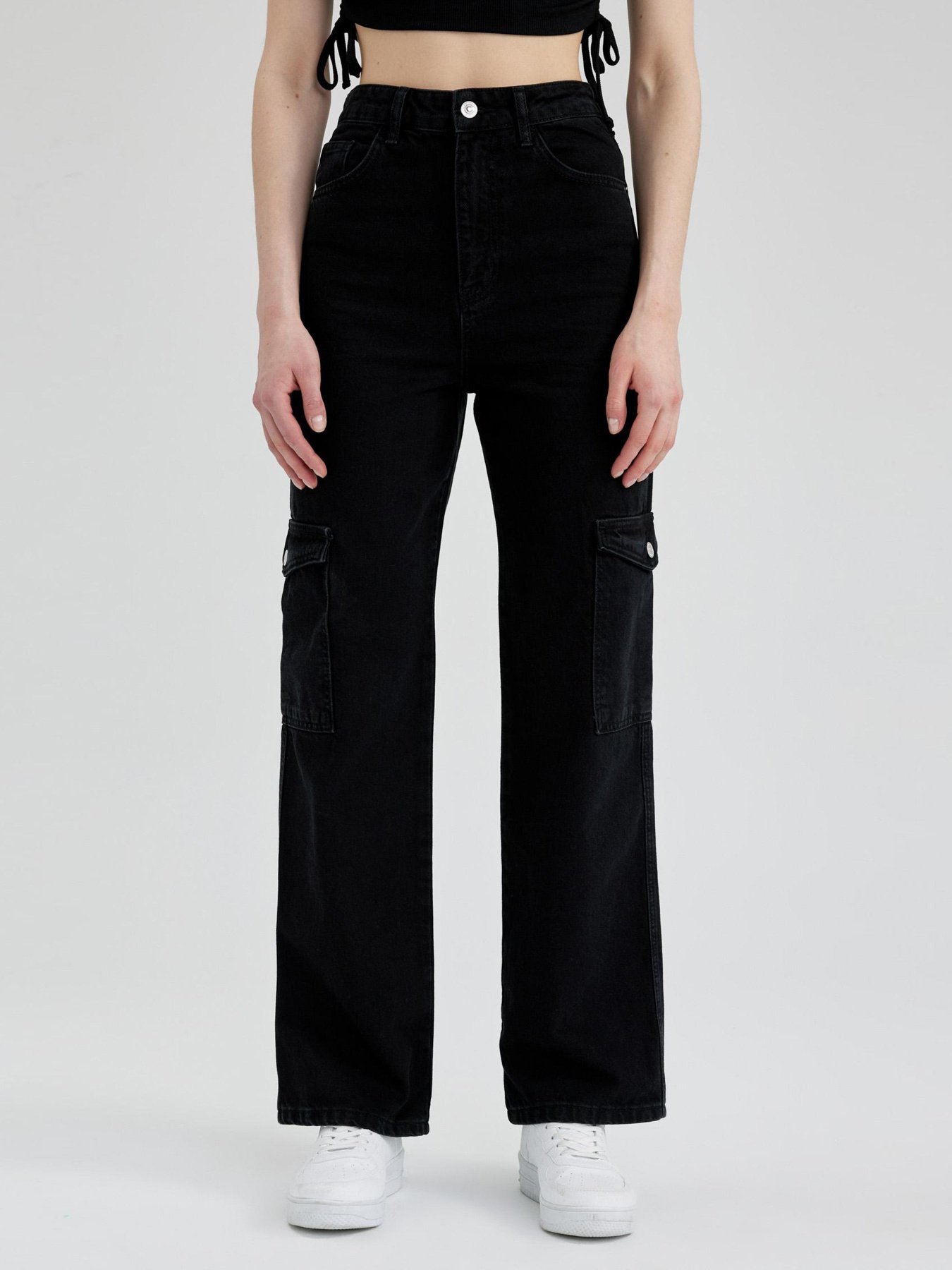 Широкі джинси DeFacto модель A0684AX-NM40 Фото