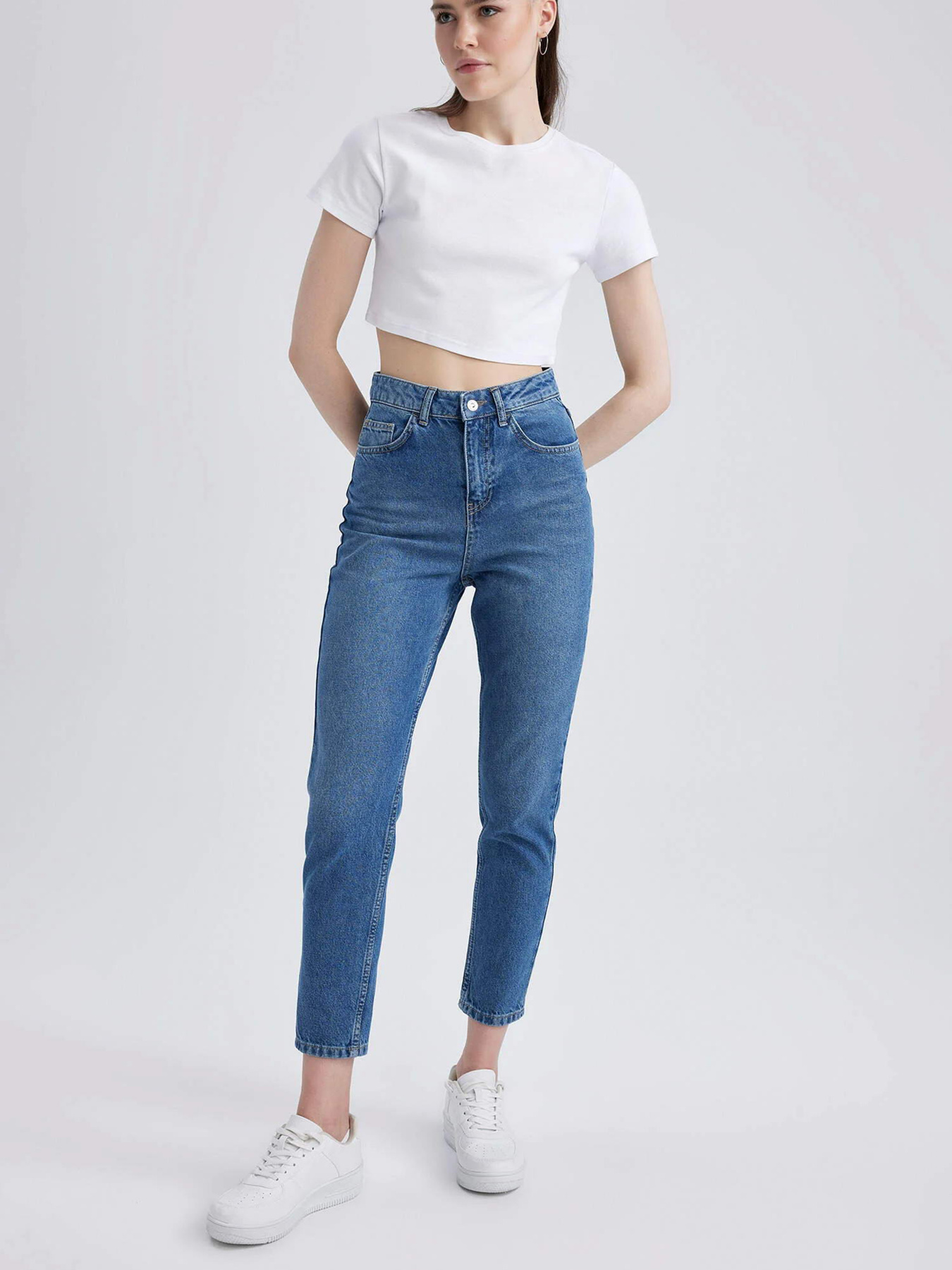 Джинси мом DeFacto модель A0689AX-NM39 Фото