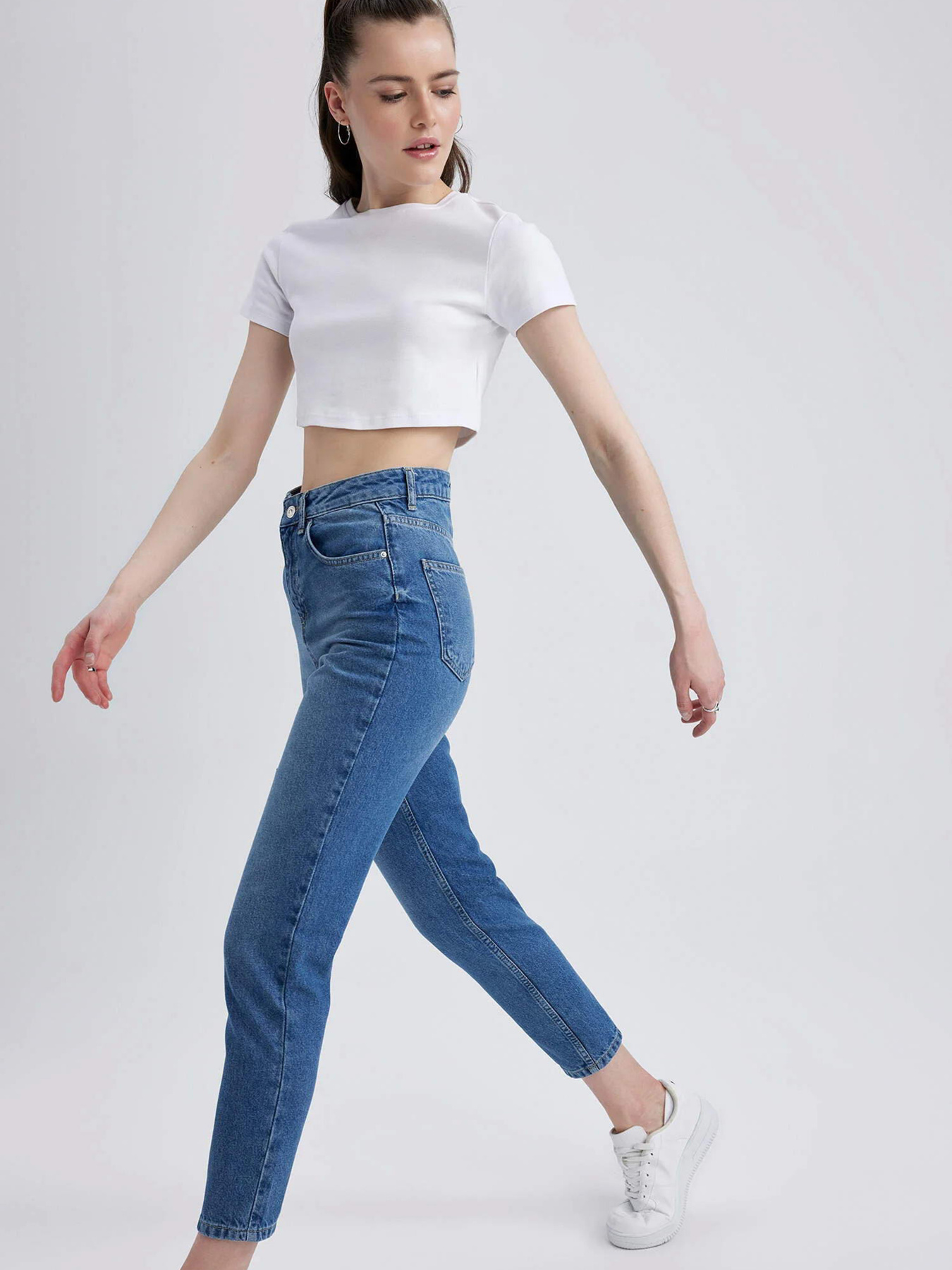 Джинси мом DeFacto модель A0689AX-NM39 Фото