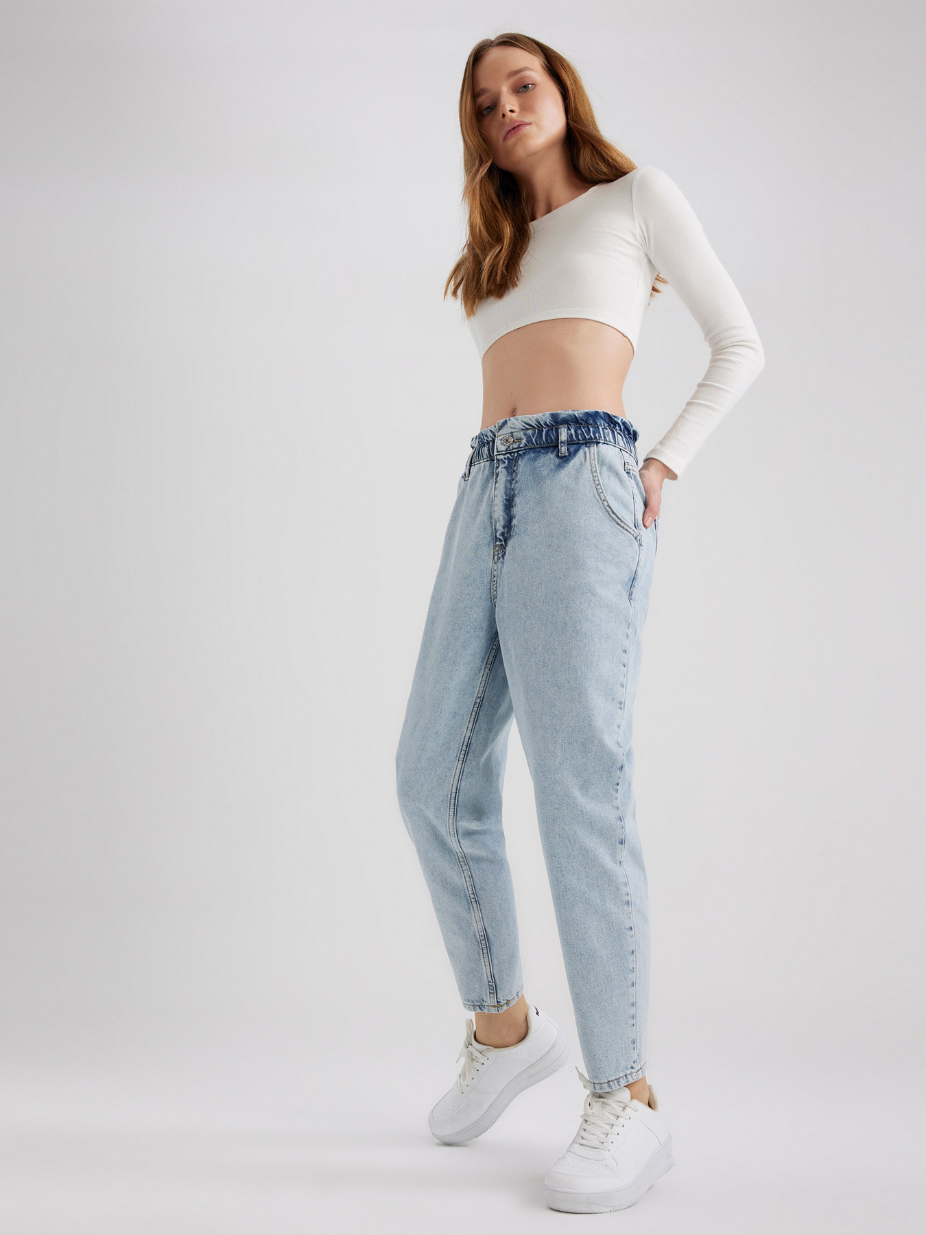 Джинси мом DeFacto модель A0690AX-NM39 Фото