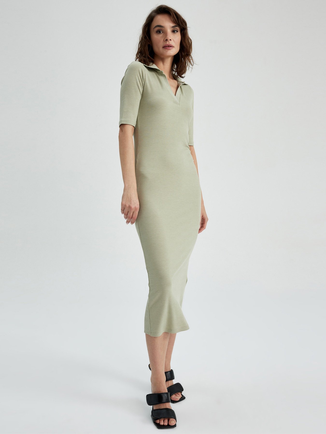 Платье макси DeFacto модель A2096AX-KH271 Фото