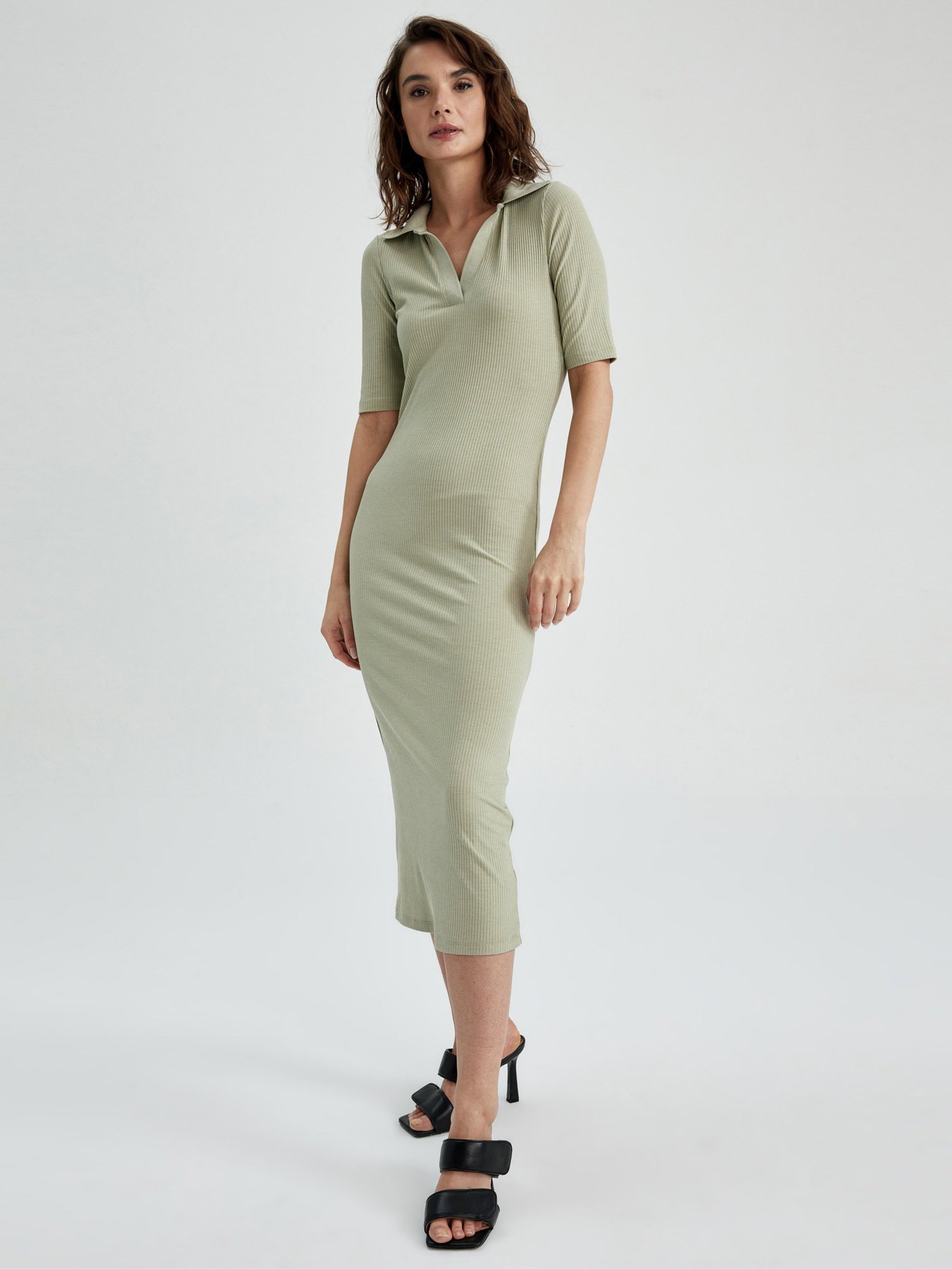 Платье макси DeFacto модель A2096AX-KH271 Фото