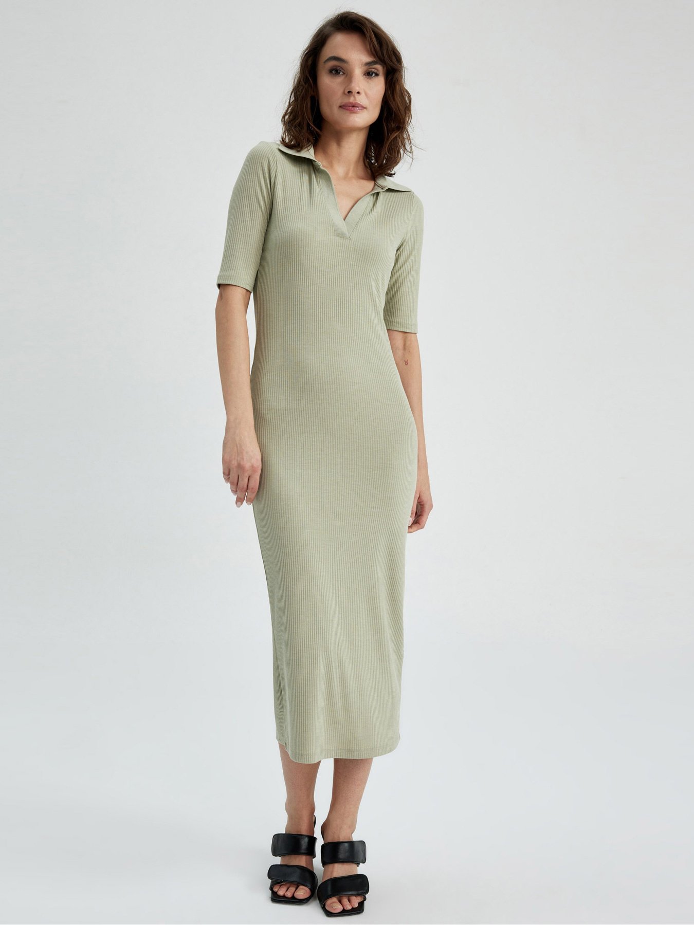 Платье макси DeFacto модель A2096AX-KH271 Фото