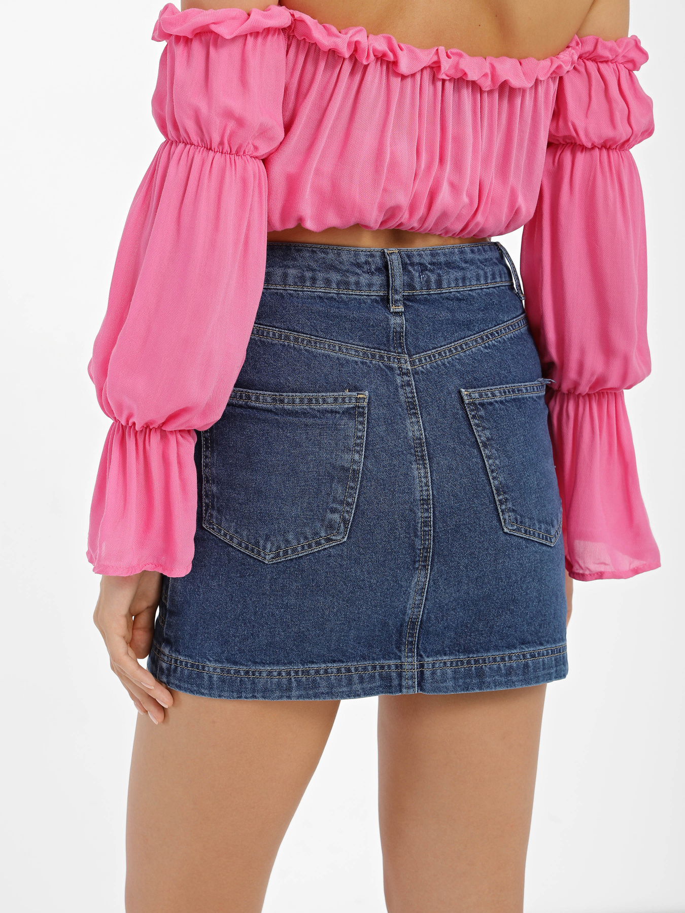 Джинсовая юбка DeFacto модель A2775AX-NM28 Фото