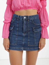 Джинсовая юбка DeFacto модель A2775AX-NM28 Фото