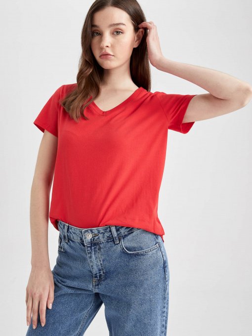 Футболка DeFacto модель M9545AZ-RD117 Фото