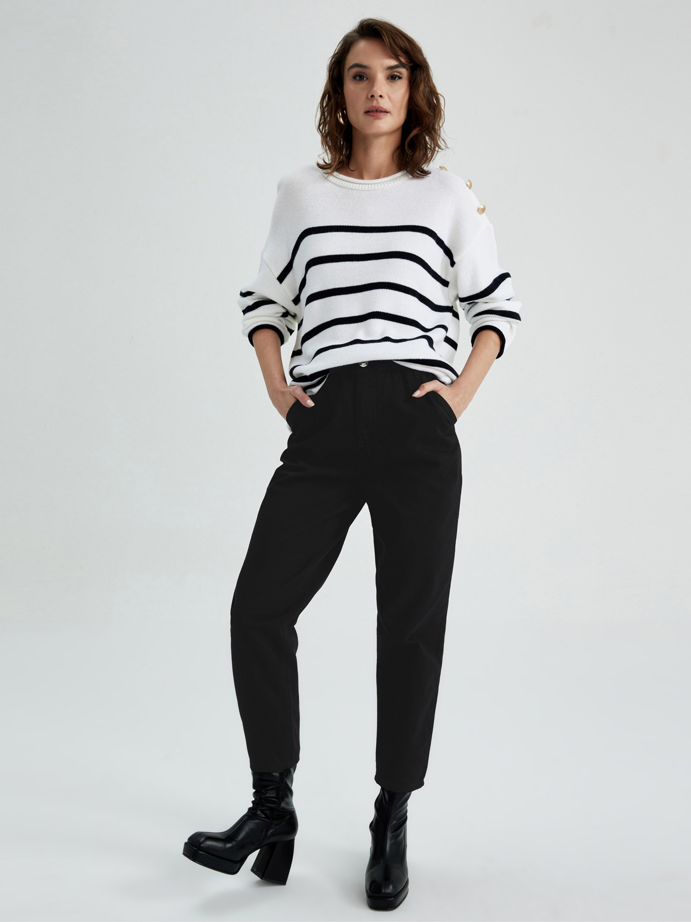 Чиносы DeFacto модель S2790AZ-BK27 Фото