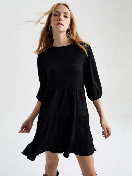 Сукня міні DeFacto модель V6801AZ-BK81 Фото