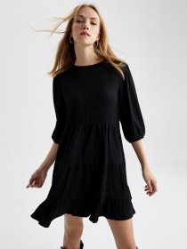 Сукня міні DeFacto модель V6801AZ-BK81 Фото