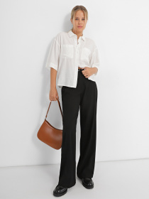 Брюки палаццо DeFacto модель X4236AZ-BK27 Фото