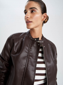 Куртка кожаная DeFacto модель Y7156AZ-BN278 Фото