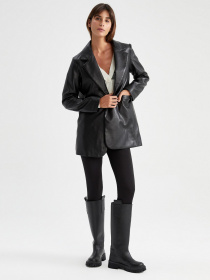 Куртка кожаная DeFacto модель Y7173AZ-BK27 Фото