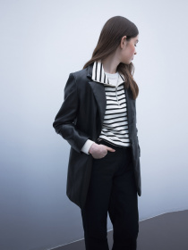 Куртка кожаная DeFacto модель Y7173AZ-BK27 Фото